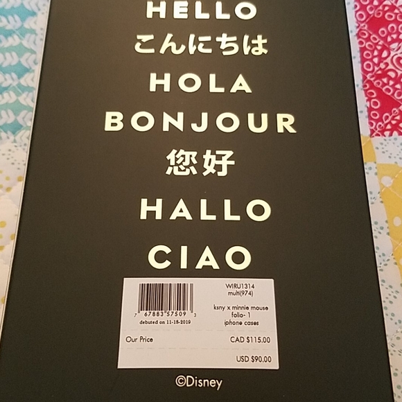 Kate Spade Disney Minnie Mouse iPhone 11 Pro Folio - Picture 2 of 7